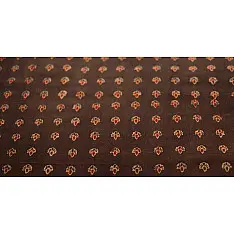 Ajrakh . Natural Color Cotton Fabric ~ 25 { Per meter }